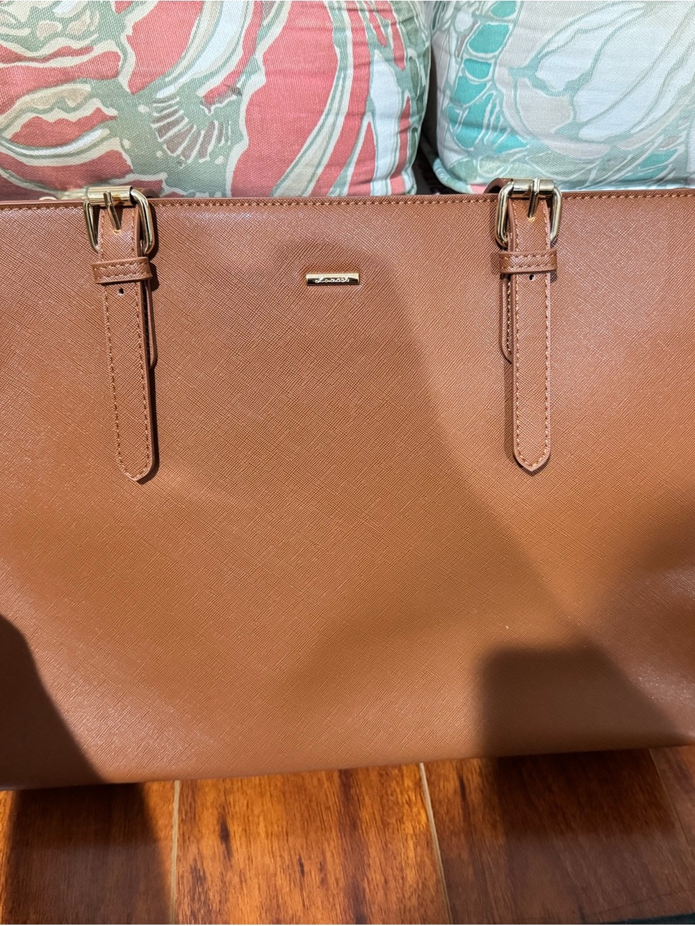 Leather Tote Bag in Cognac Brown - Classic Everyday Carry
